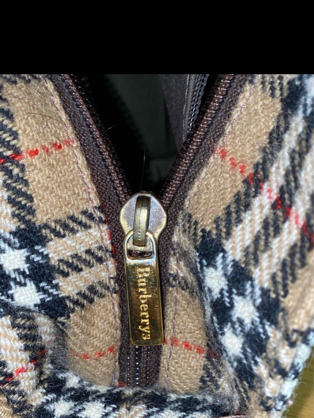 Burberry Brown Leather Interior Label Crossbody - Picture 3 of 8